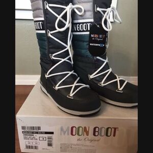 Moon Boot Women's Multicolor Quilted Boots